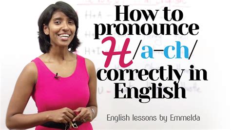 h aussprache englisch|How to pronounce H in English